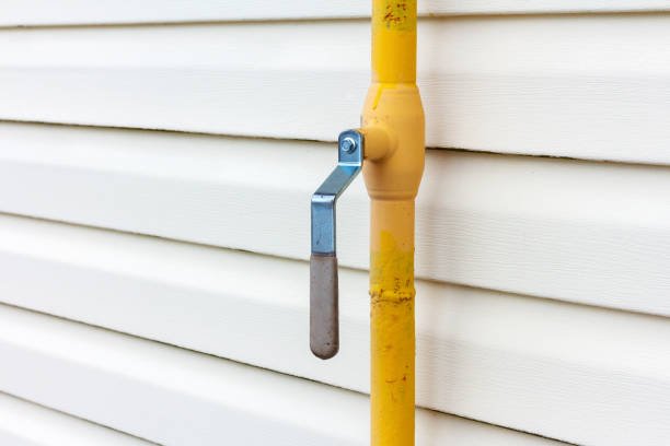 Gas line repair