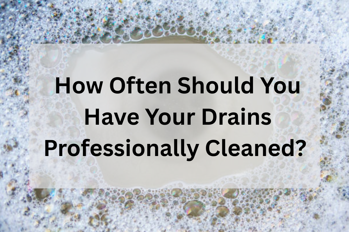 How Often Should You Have Your Drains Professionally Cleaned?