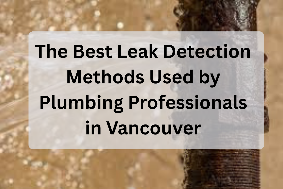 Best Leak Detection Methods Used by Plumbing Professionals in Vancouver
