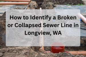 Feature Image of How to Identify a Broken or Collapsed Sewer Line in Longview, WA (1)