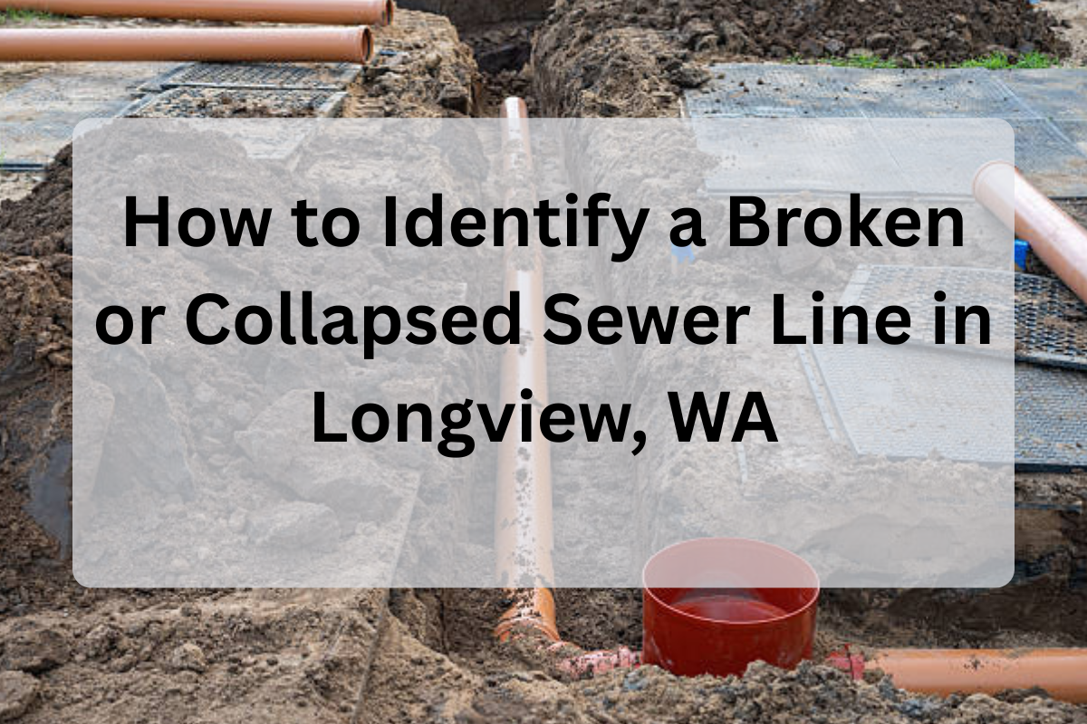 Feature Image of How to Identify a Broken or Collapsed Sewer Line in Longview, WA (1)