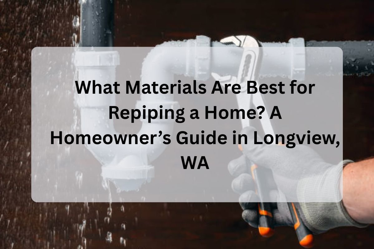 What Materials Are Best for Repiping a Home? A Homeowner’s Guide in Longview, WA
