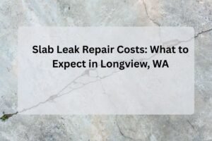 Feature image of Slab Leak Repair Costs: What to Expect in Longview, WA